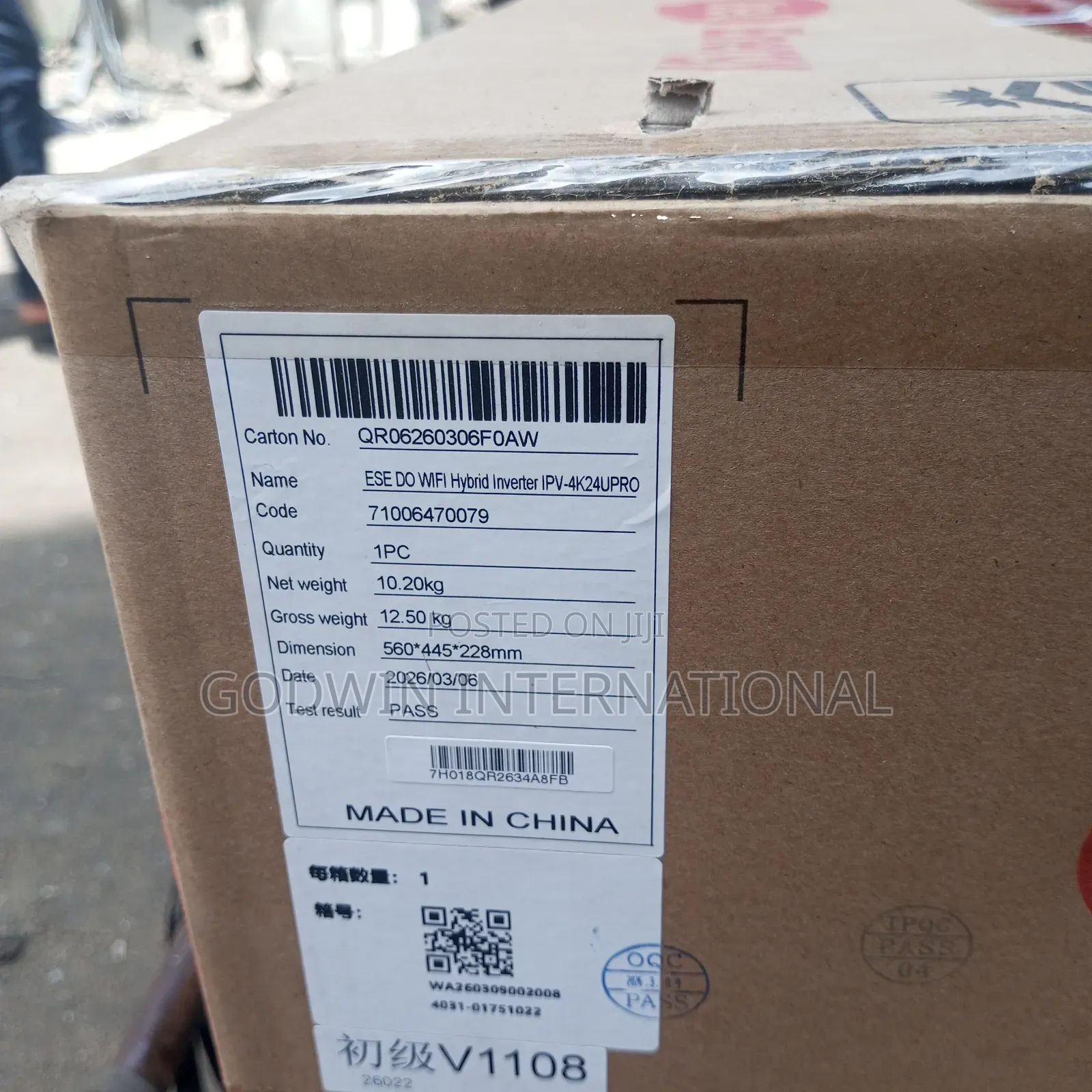 Itel Hybrid Inverter 24v 4kva