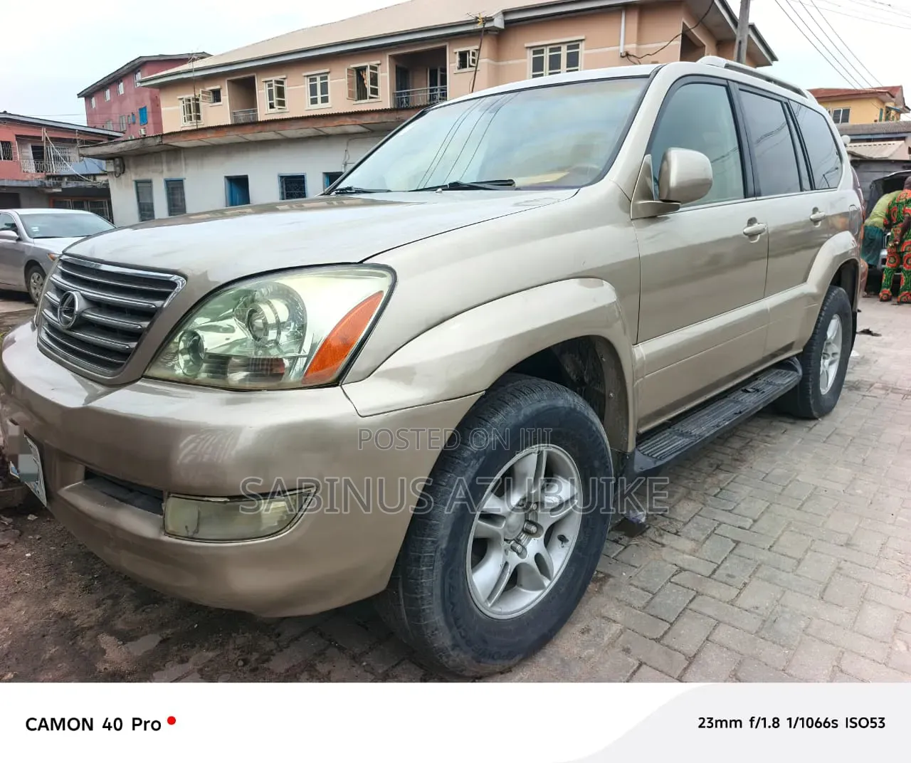 Lexus GX 470 2007 Gold