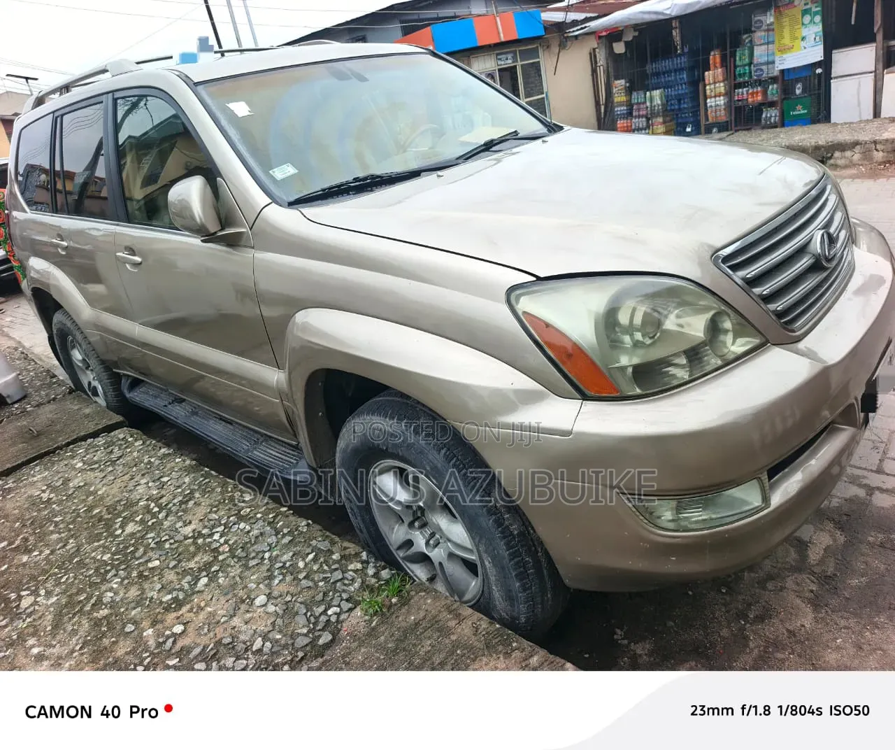 Lexus GX 470 2007 Gold
