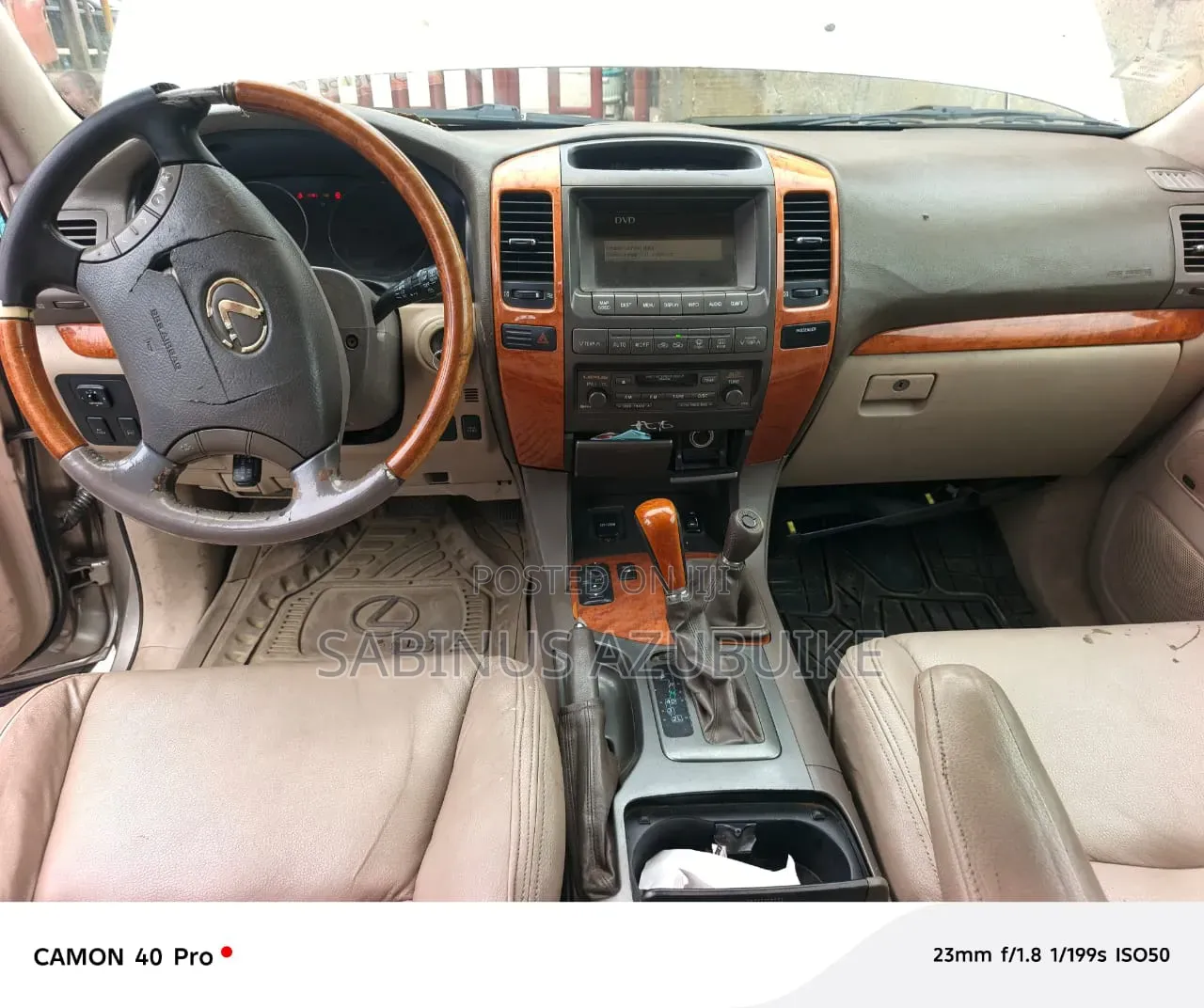 Lexus GX 470 2007 Gold