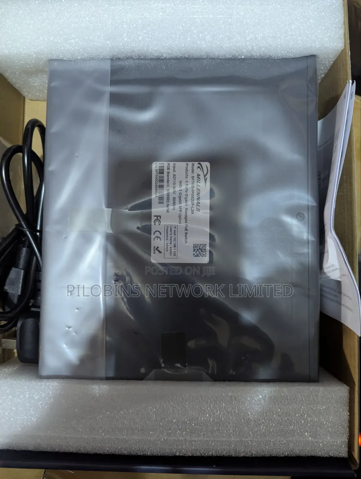 8 Ports Gigabits Poe Managed Switch
