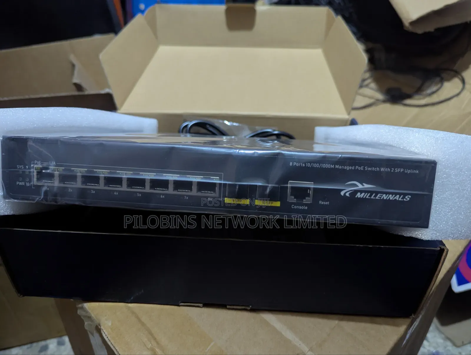 8 Ports Gigabits Poe Managed Switch