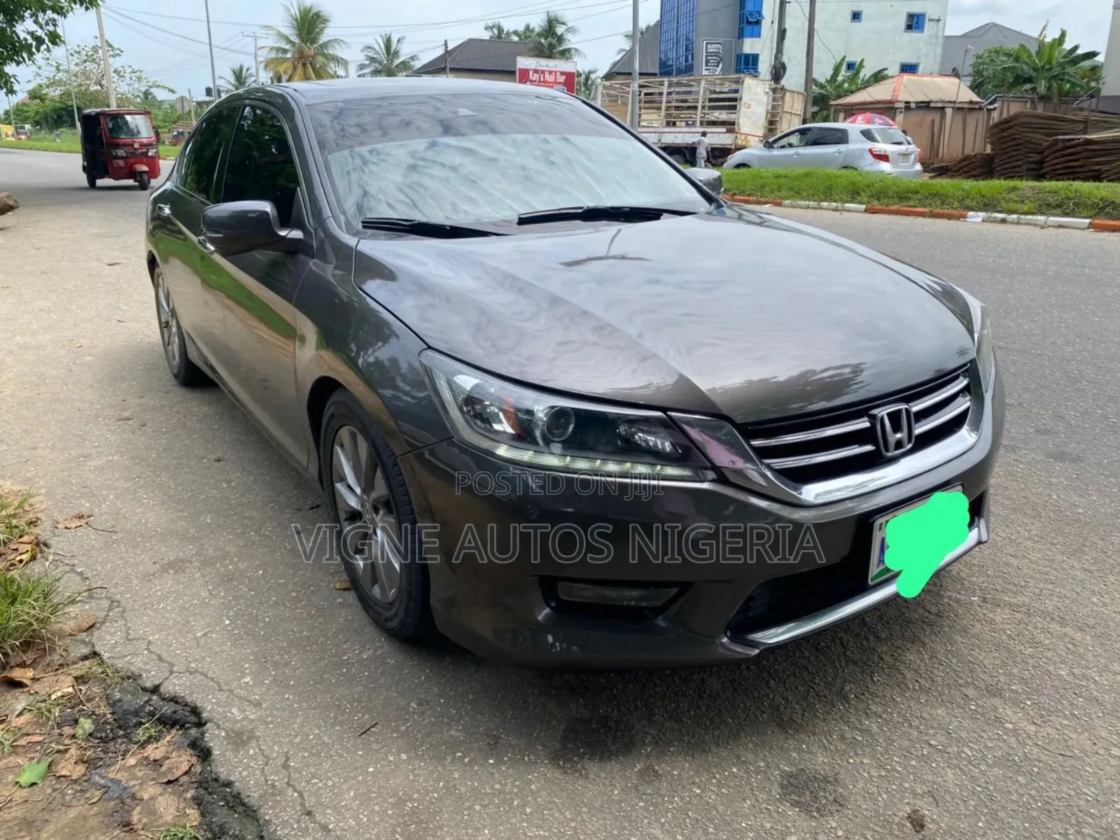 Honda Accord EX-L V-6 4dr Sedan FWD (3.5L 6cyl 6A) 2013 Gray