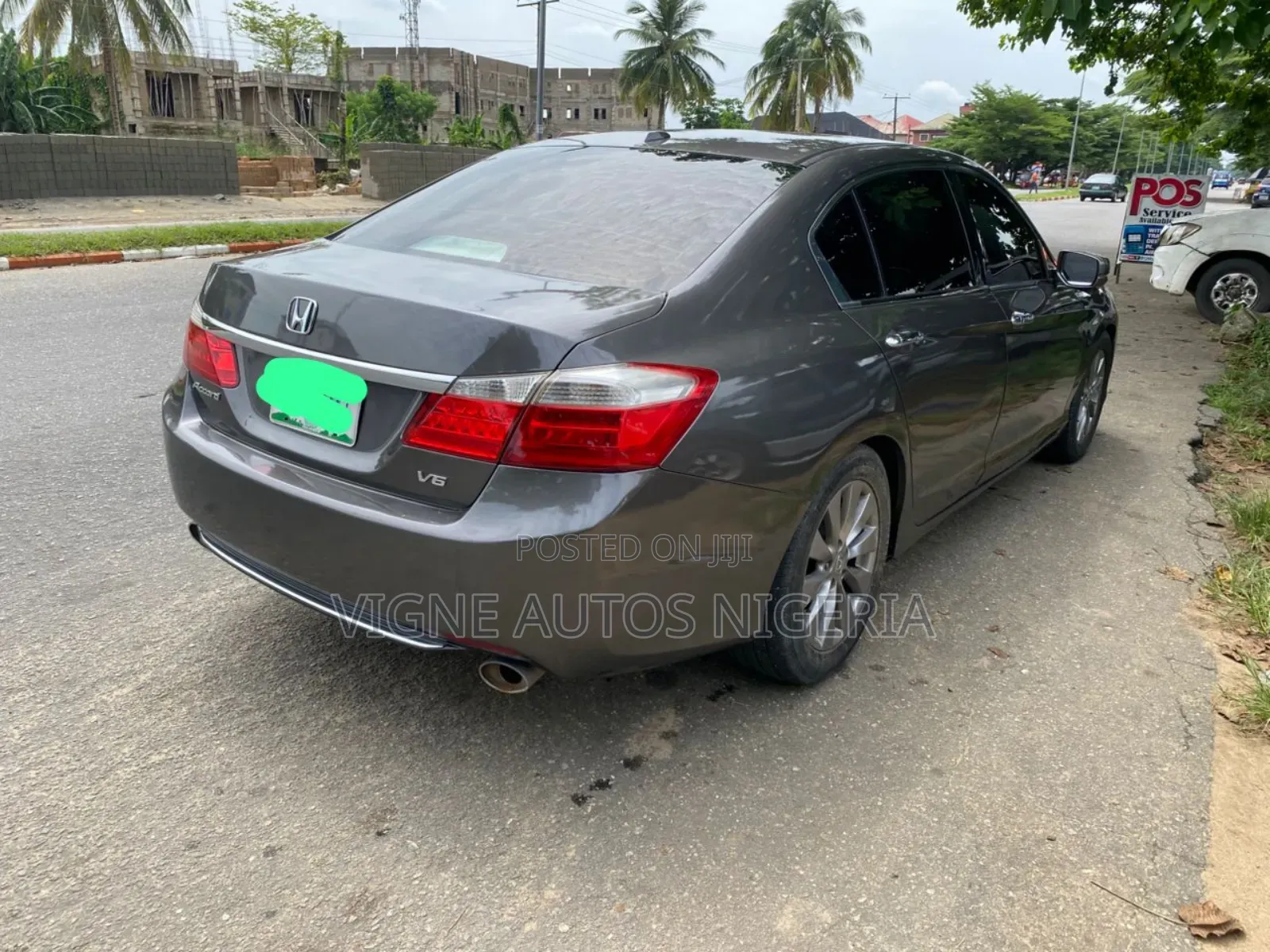 Honda Accord EX-L V-6 4dr Sedan FWD (3.5L 6cyl 6A) 2013 Gray