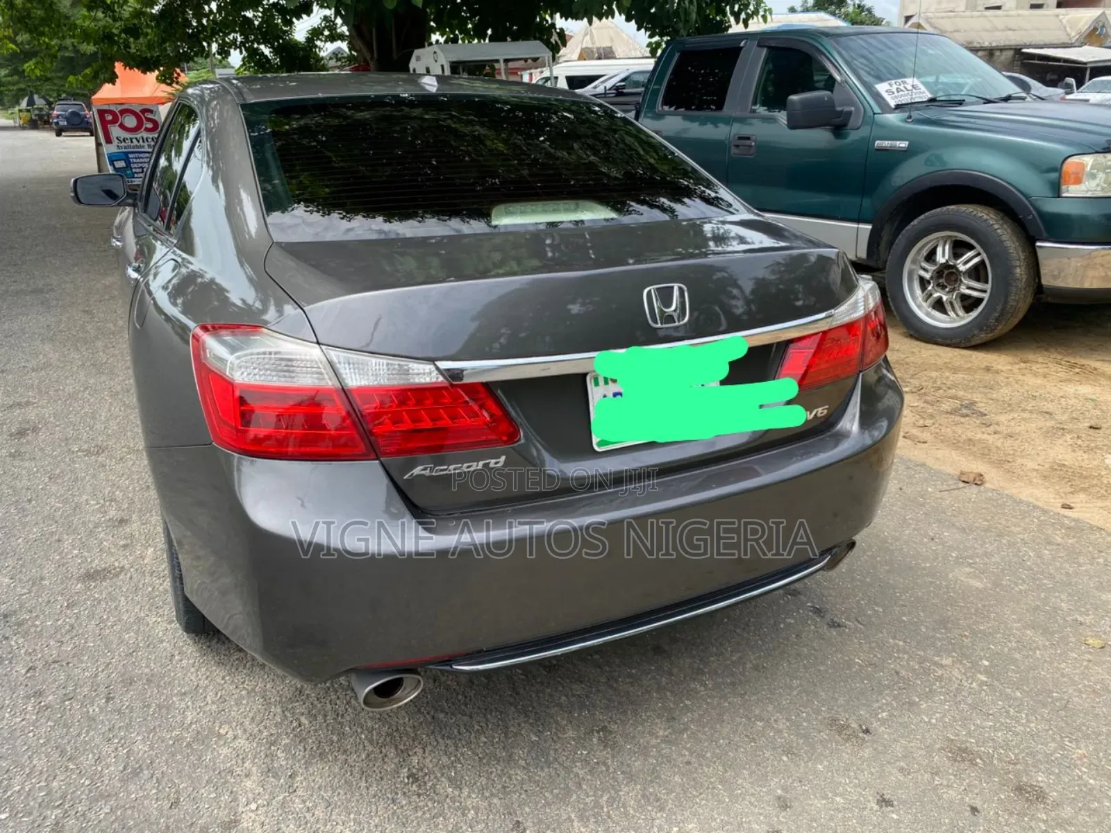 Honda Accord EX-L V-6 4dr Sedan FWD (3.5L 6cyl 6A) 2013 Gray
