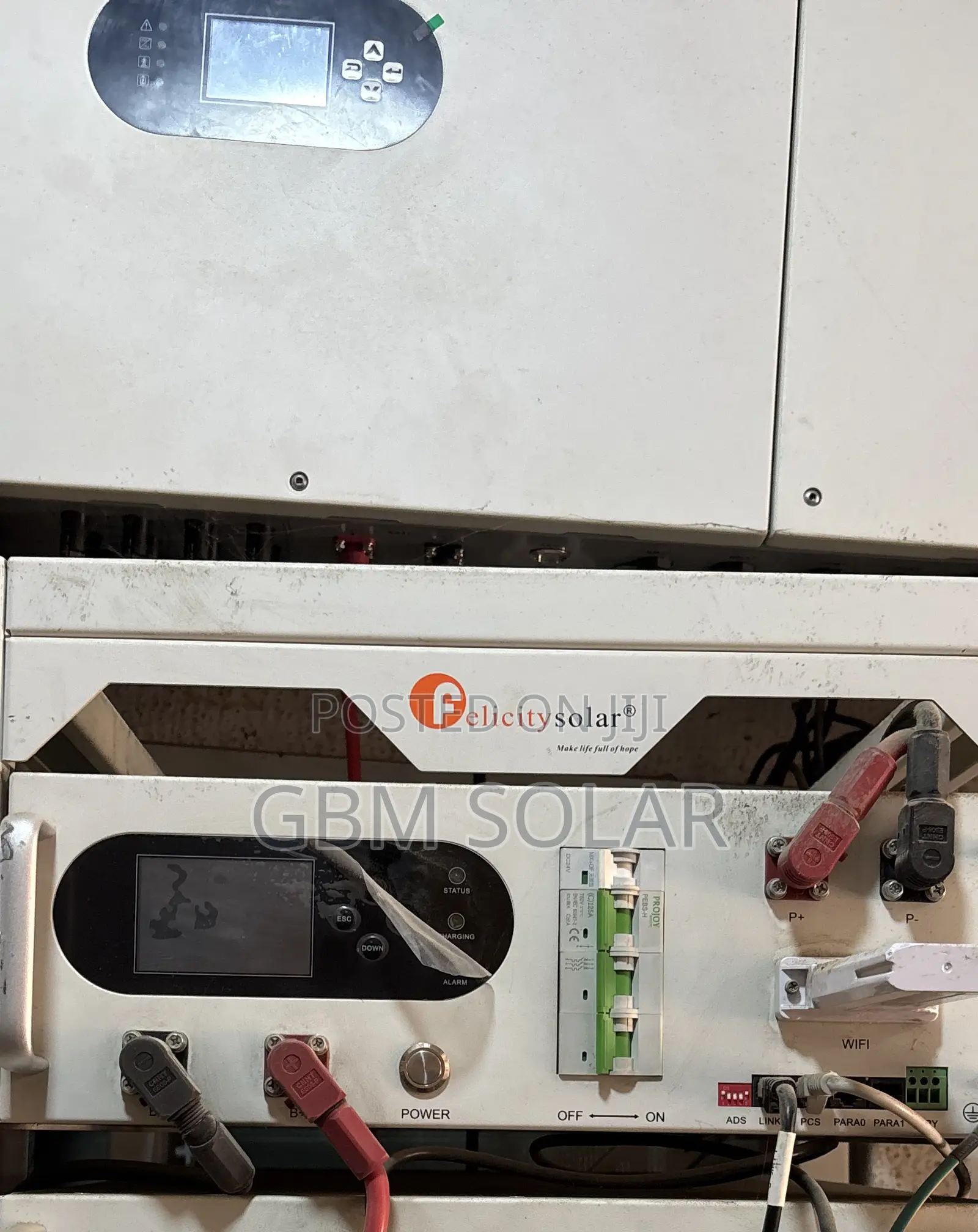 60kwh Battery and 50kva 3 Phase Inverter