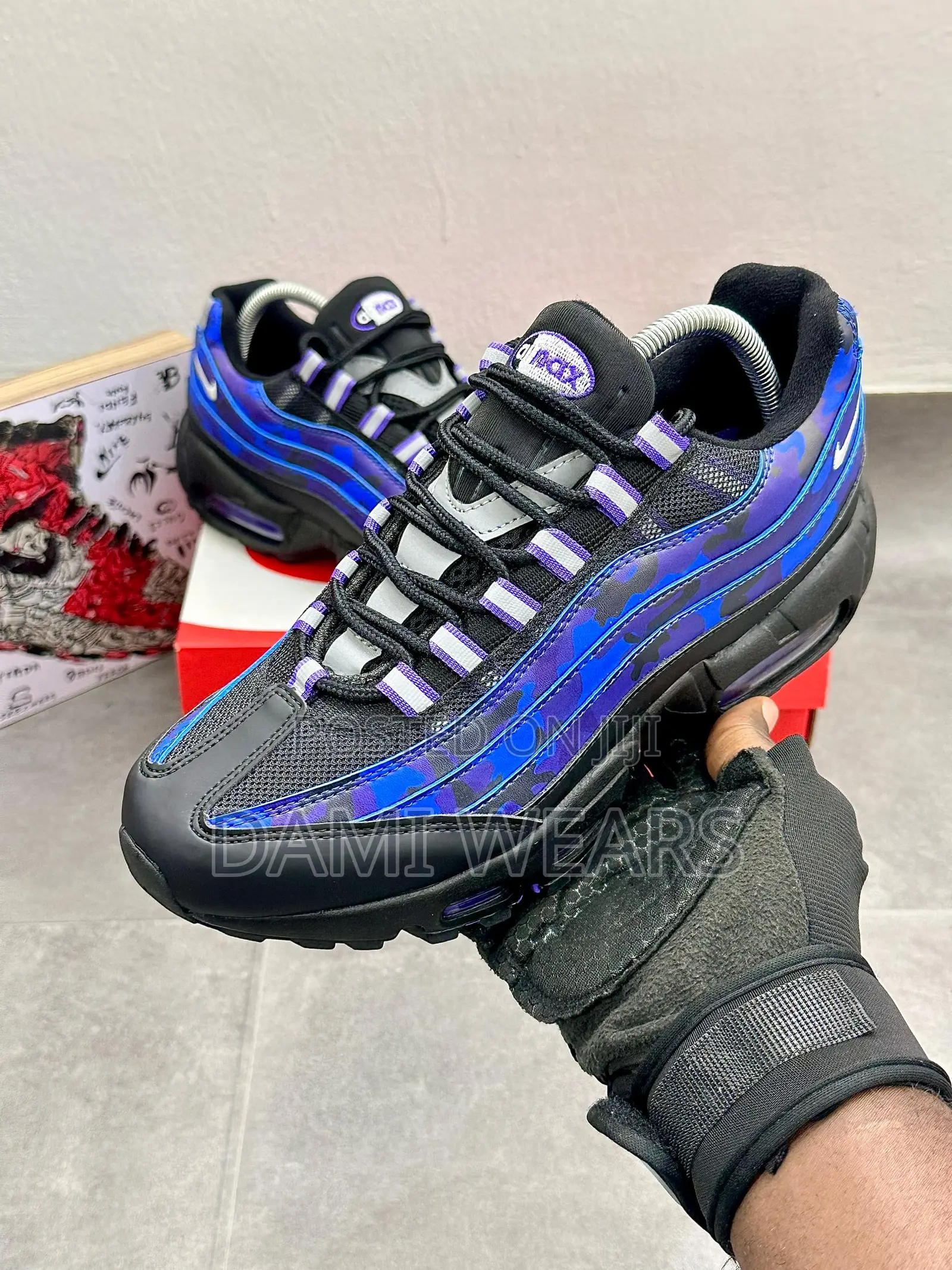 Nike Airmax 95 Og Court Purple Camo