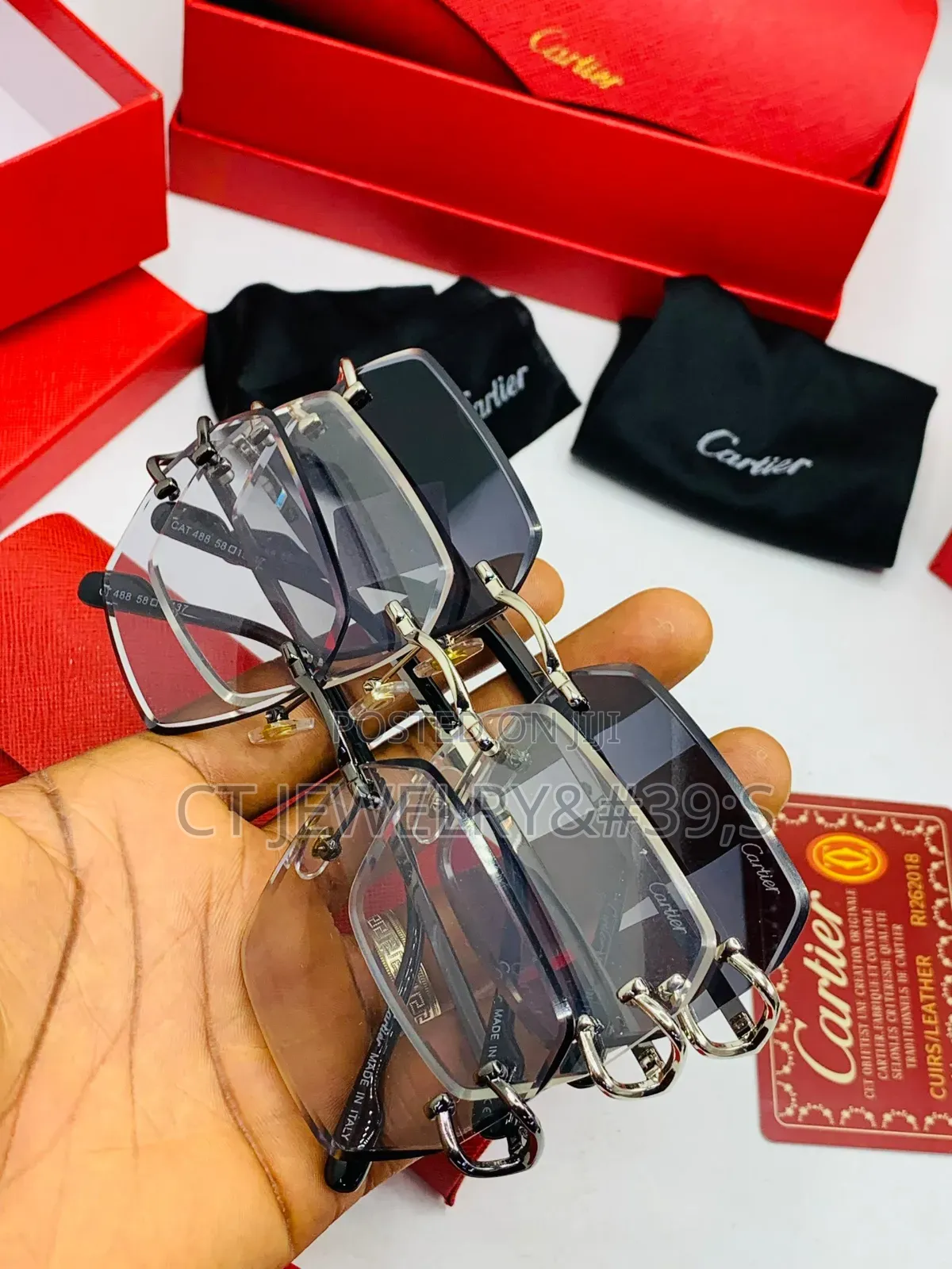 Pure Quality Cartier Sunglasses Luxury but Affordable/Fully Boxed