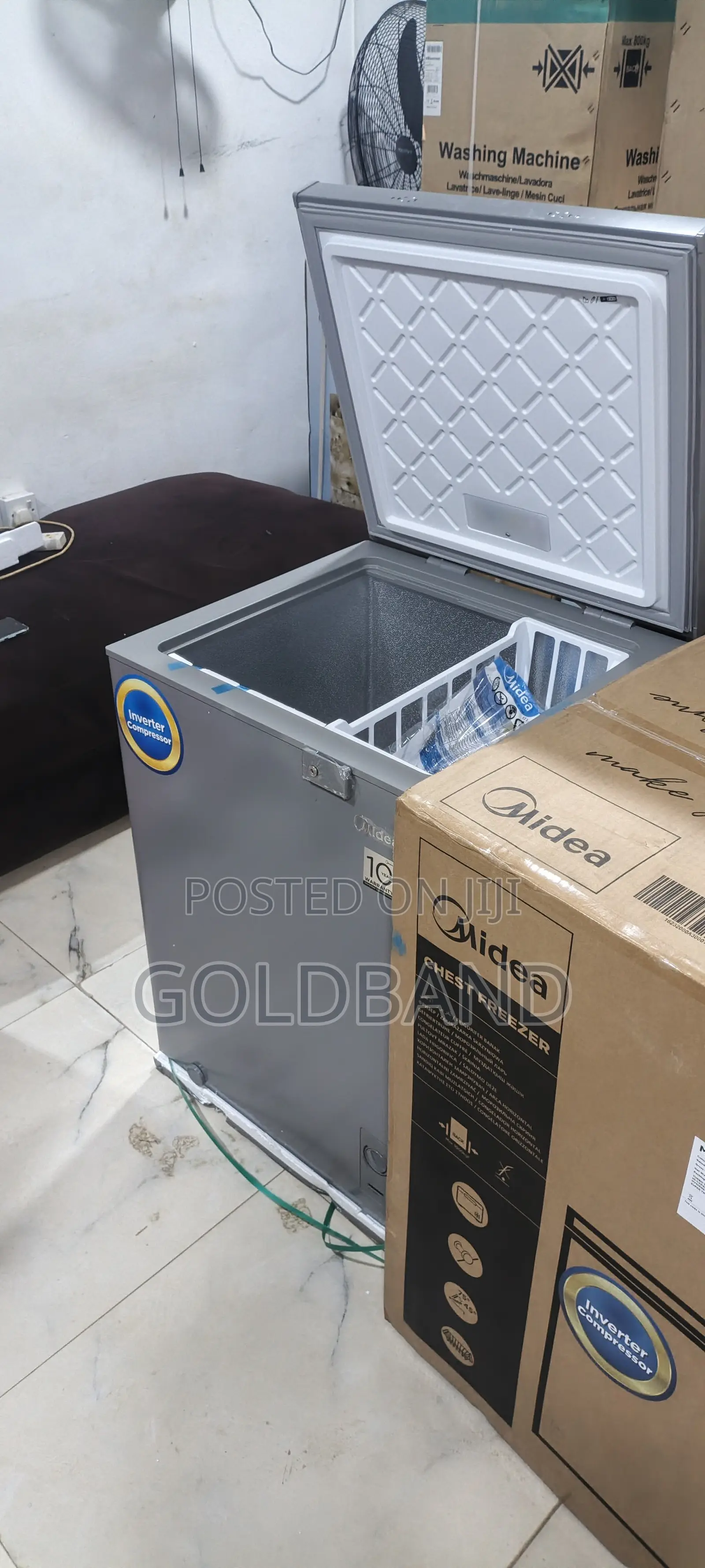 Midea Chest Freezer 142 Litres for Long Freshness Preservation