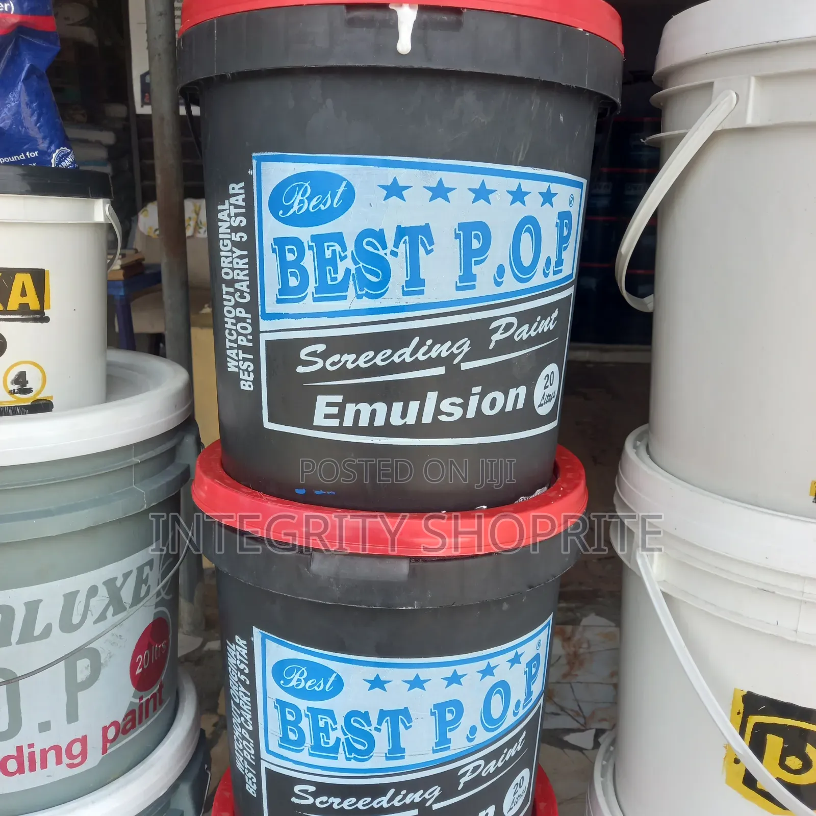 Best P.O.P Screeding Paint
Emulsion
20litres