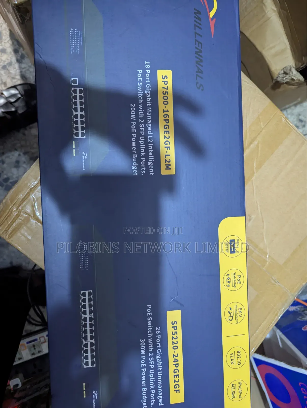 24 Ports Gigabits Poe Unmanaged Switch