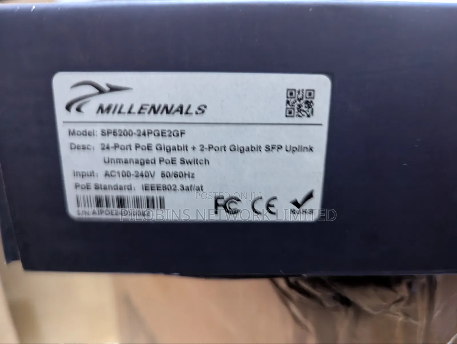 24 Ports Gigabits Poe Unmanaged Switch