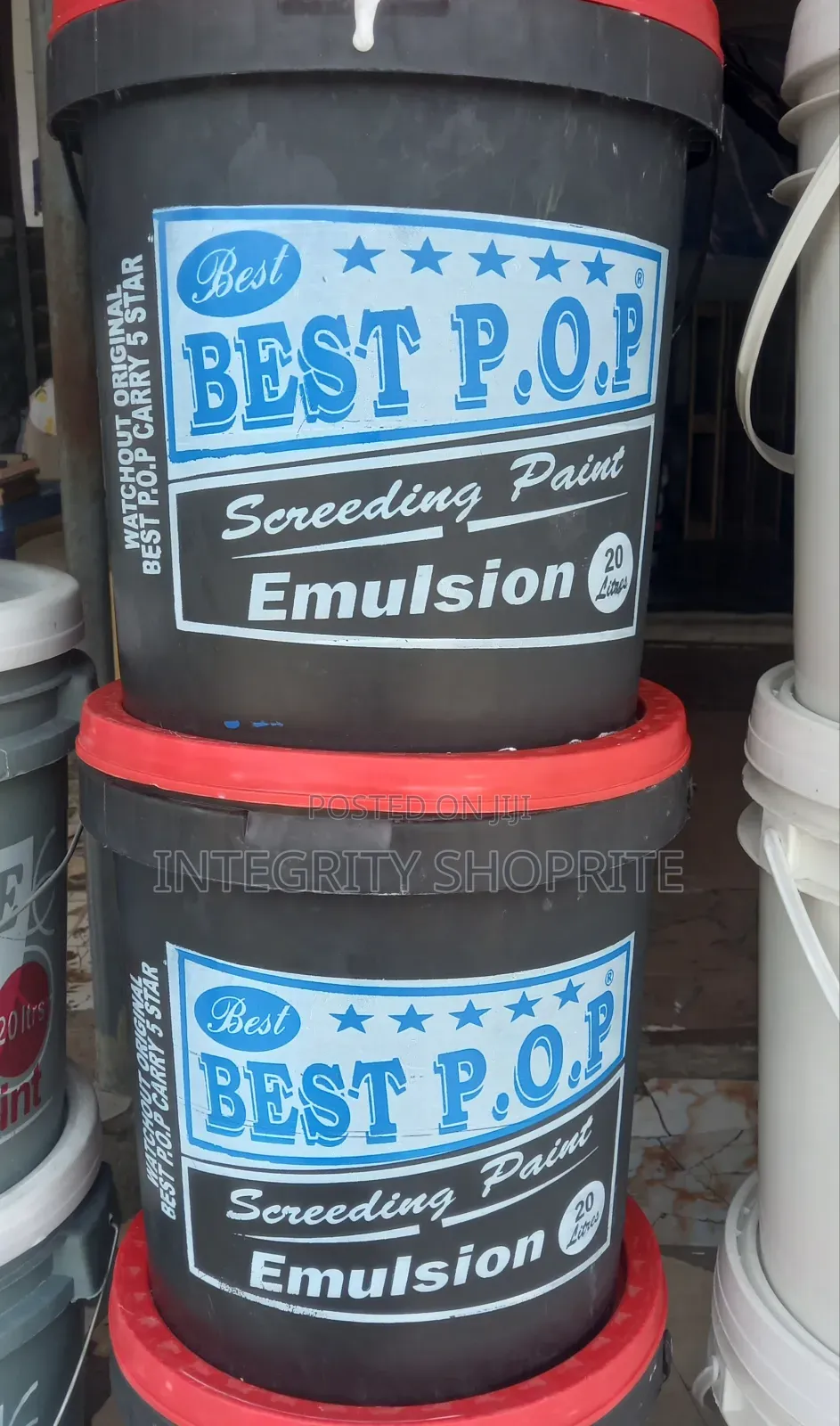 Best P.O.P Screeding Paint
Emulsion
20litres