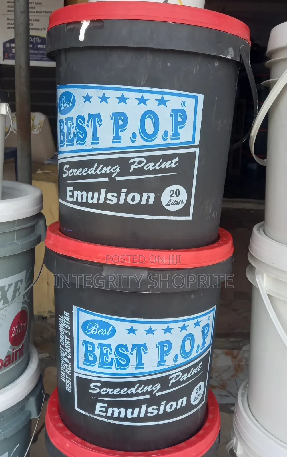 Best P.O.P Screeding Paint
Emulsion
20litres