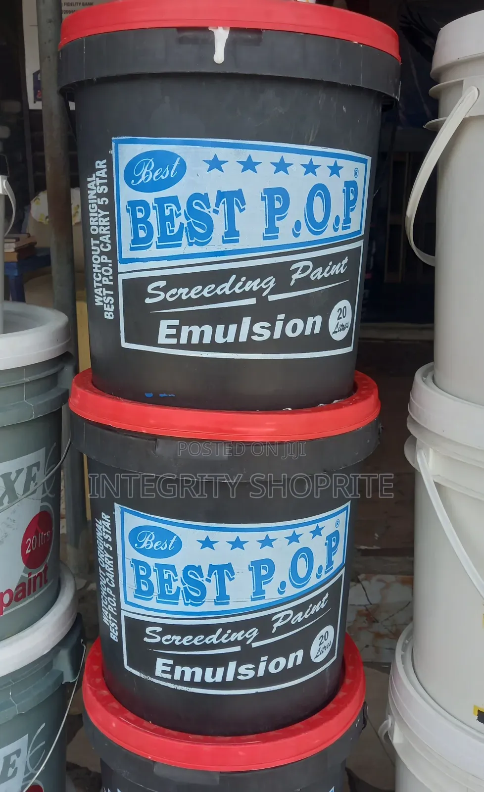 Best P.O.P Screeding Paint
Emulsion
20litres