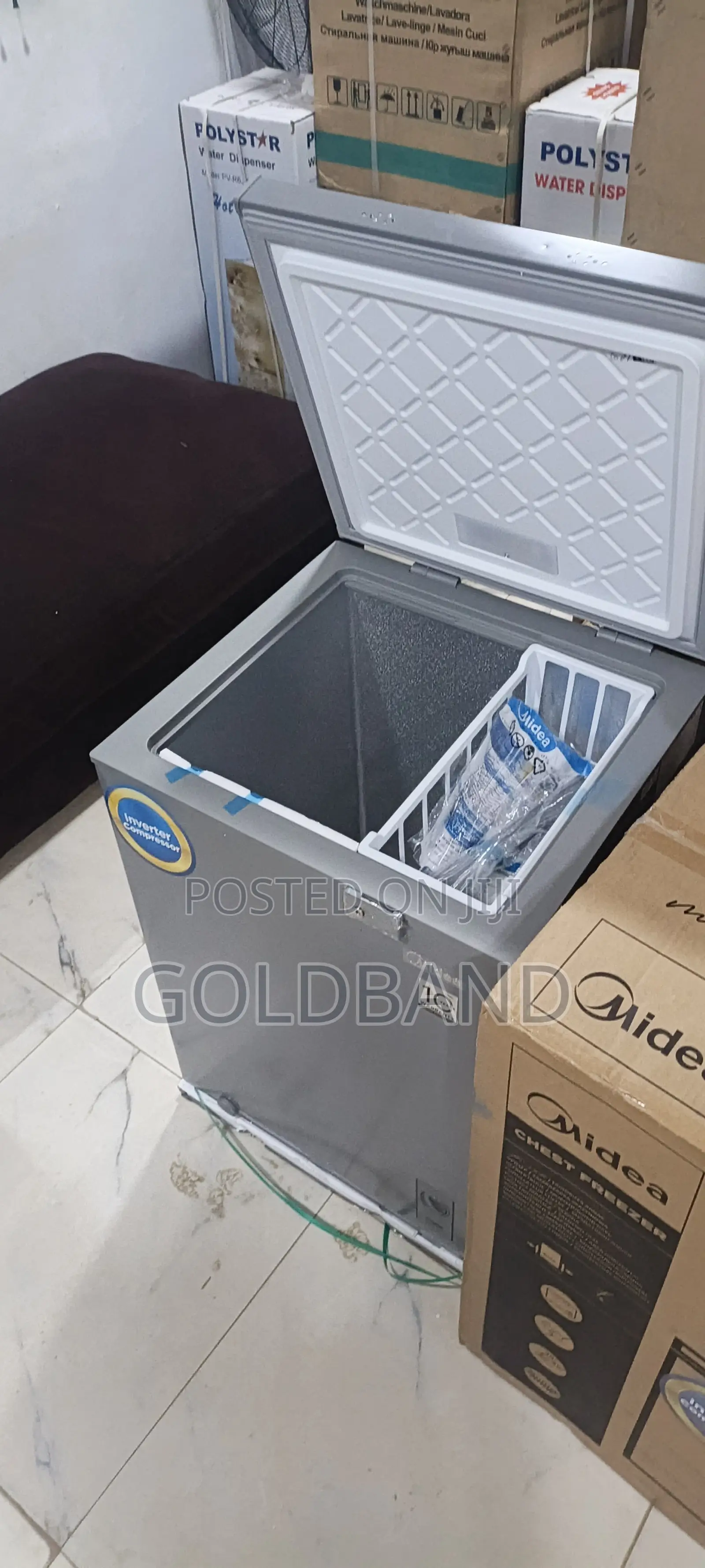 Midea Inverter Chest Freezer With Reliable 142l Storage Capacity