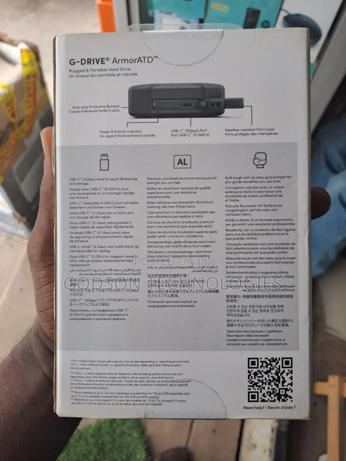 Sandisk Professional 6tb G-Drive Armoratd