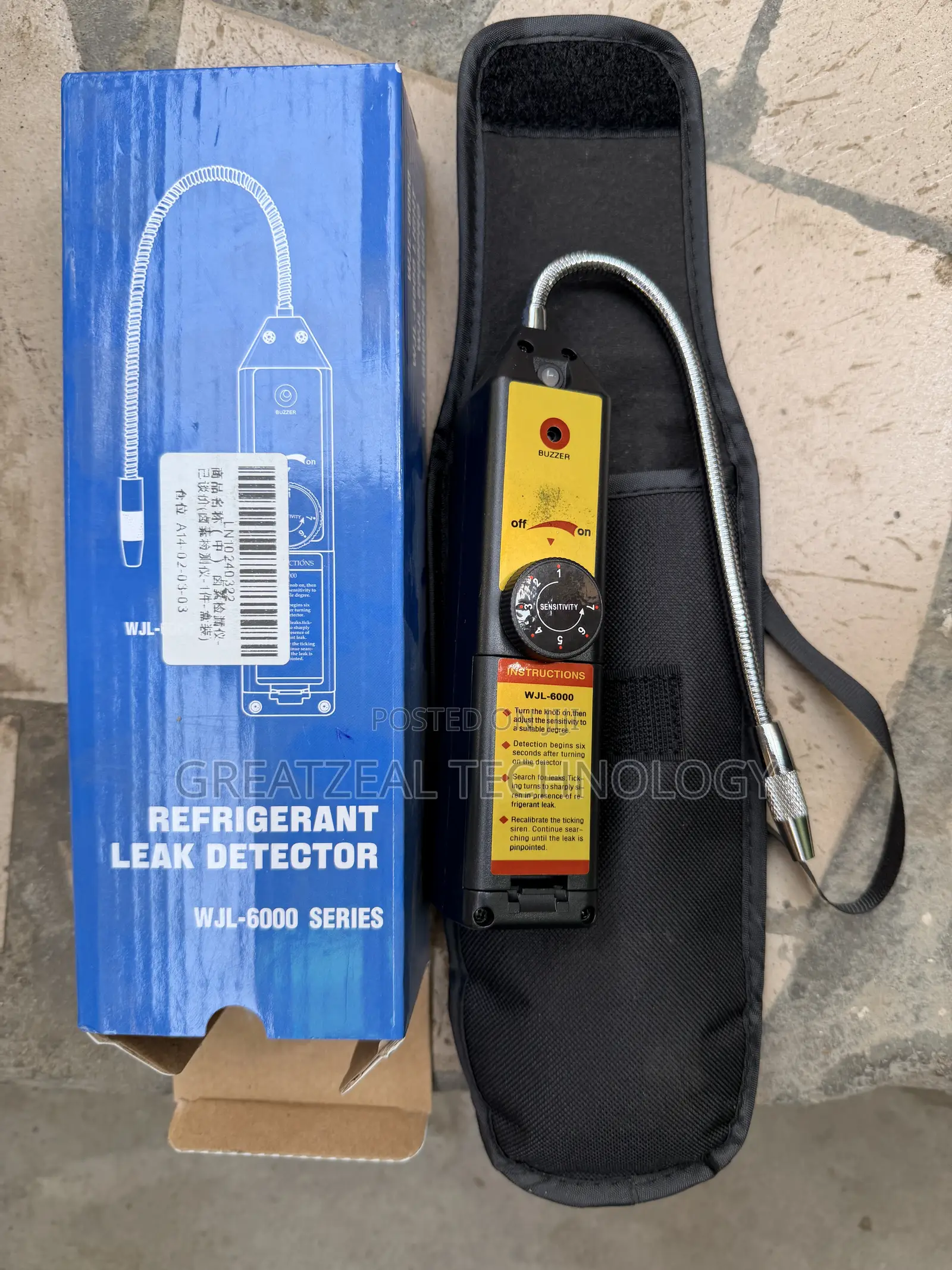 Refrigerant Leak Detector WJL-6000 Series