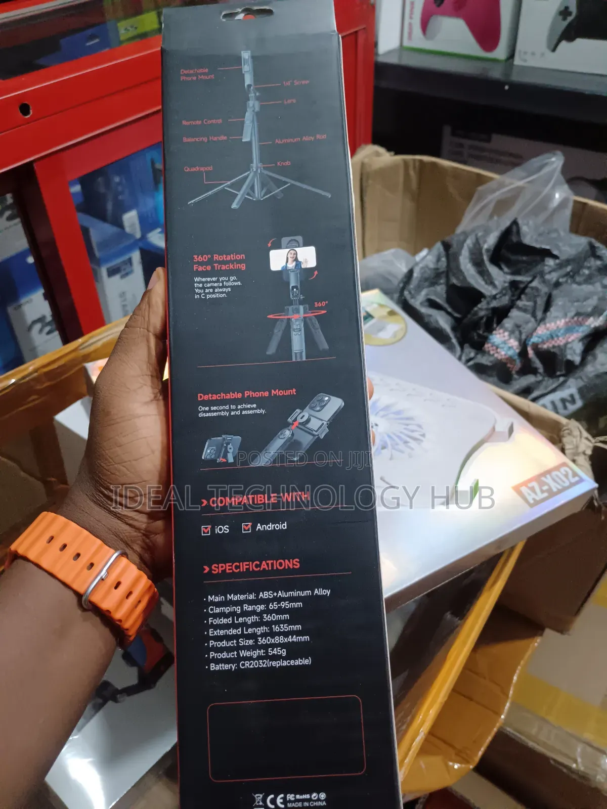 C17 Ai Face Tracking Quadropod Gimbal