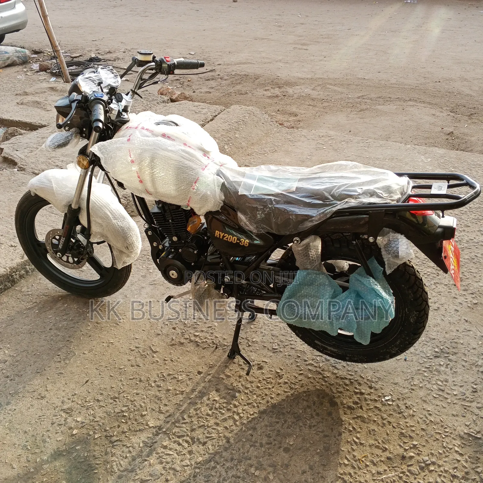 New Royal Motorcycle 2025 Black