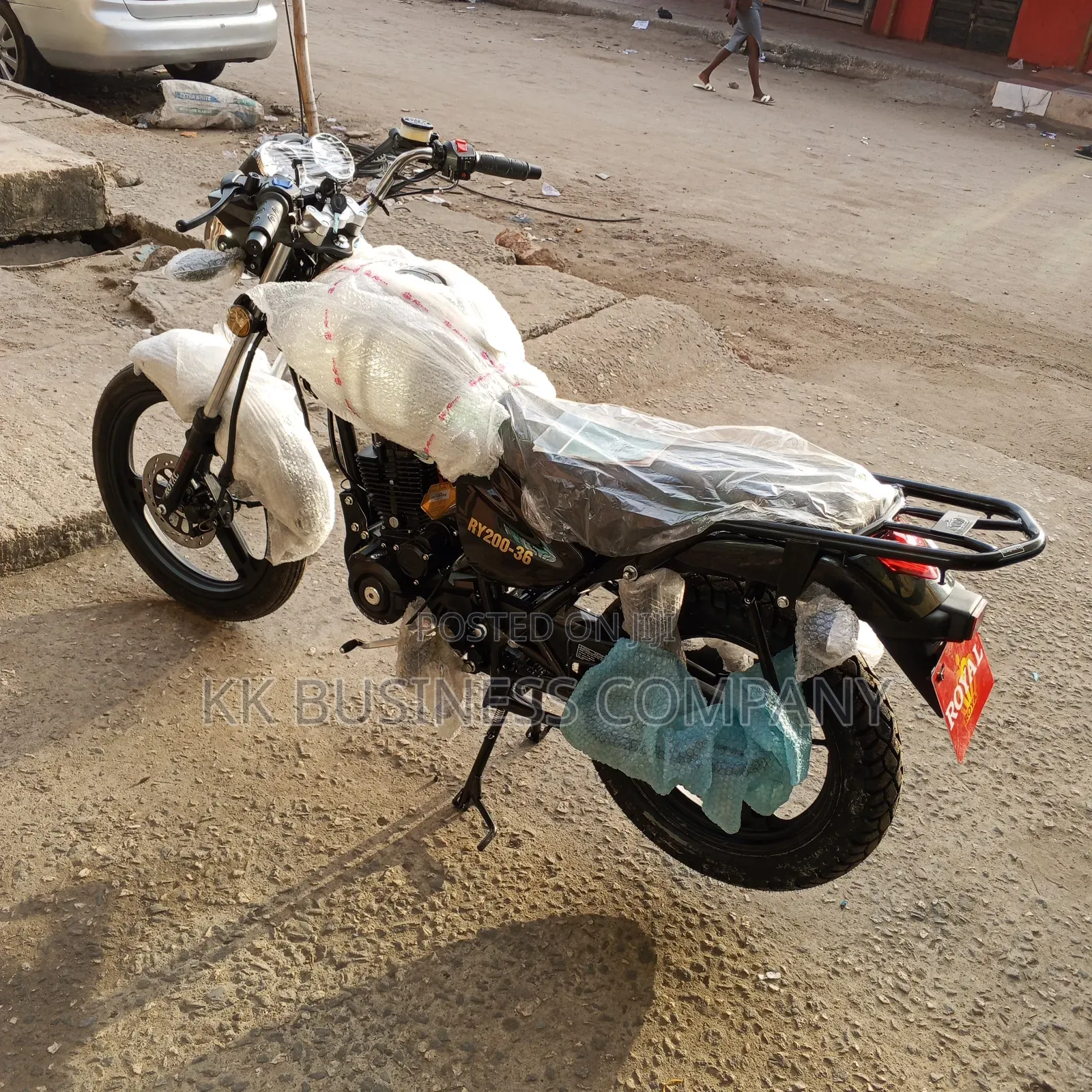 New Royal Motorcycle 2025 Black