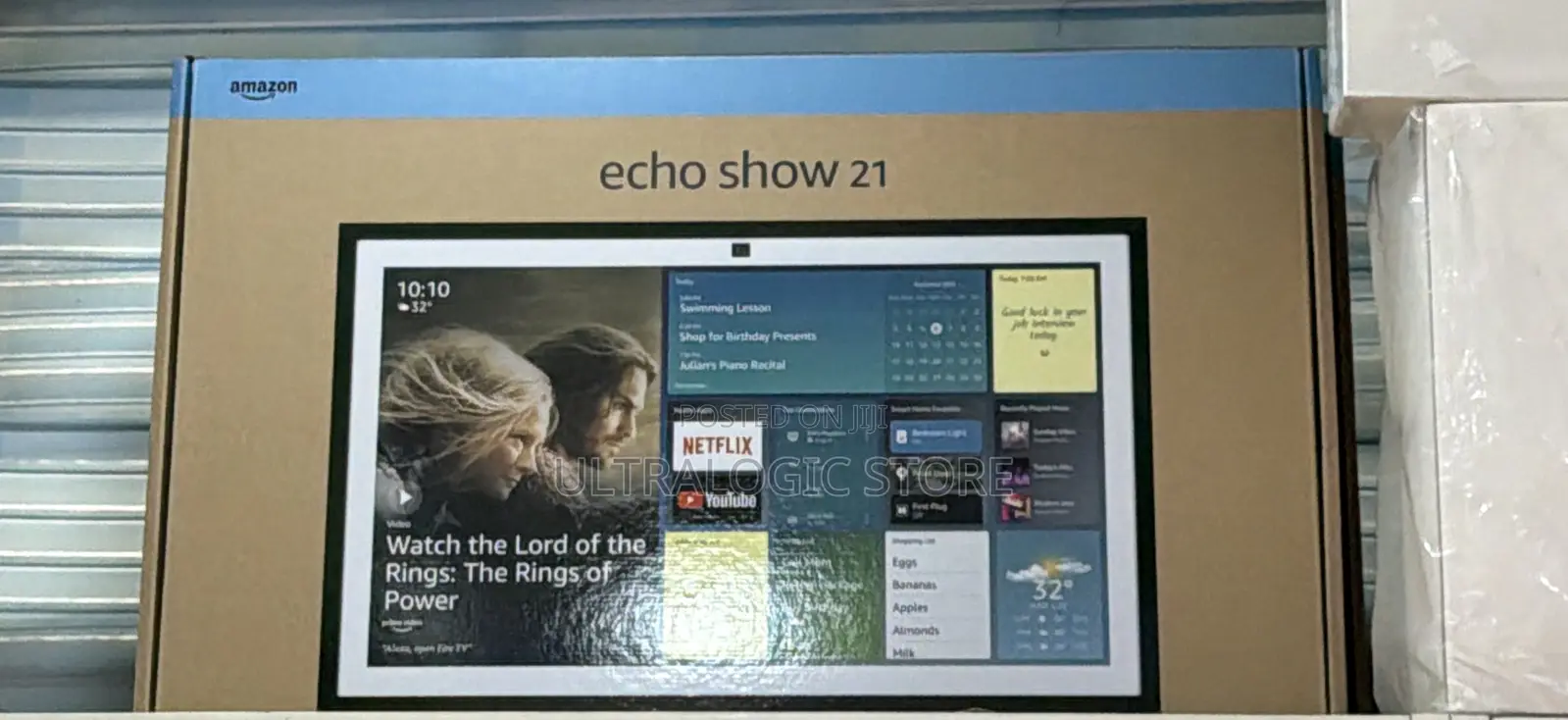 New Amazon Echo Show 21 Smart Kitchen Tv With Alexa Remote