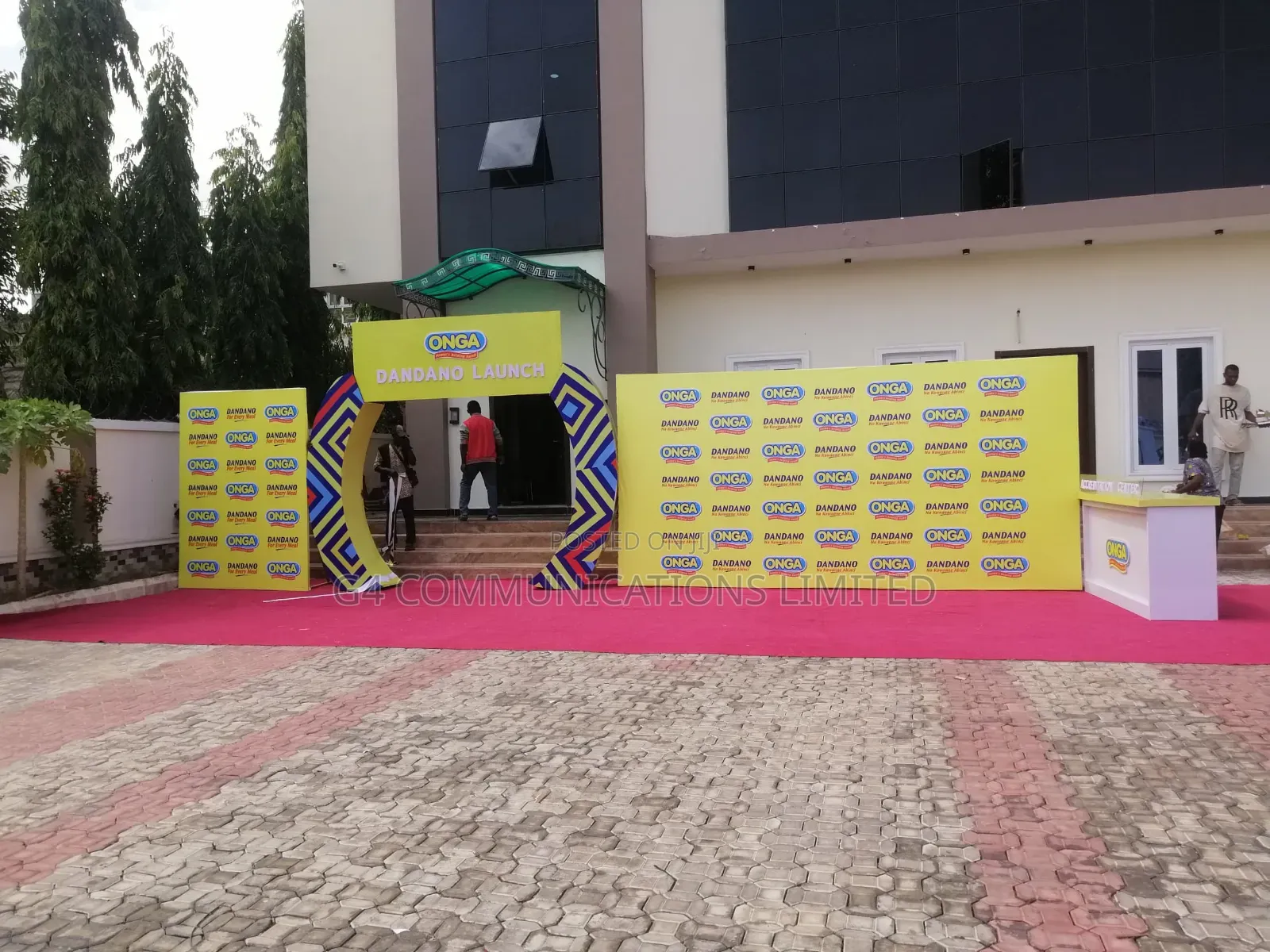 Promo Table, Branding and Printing