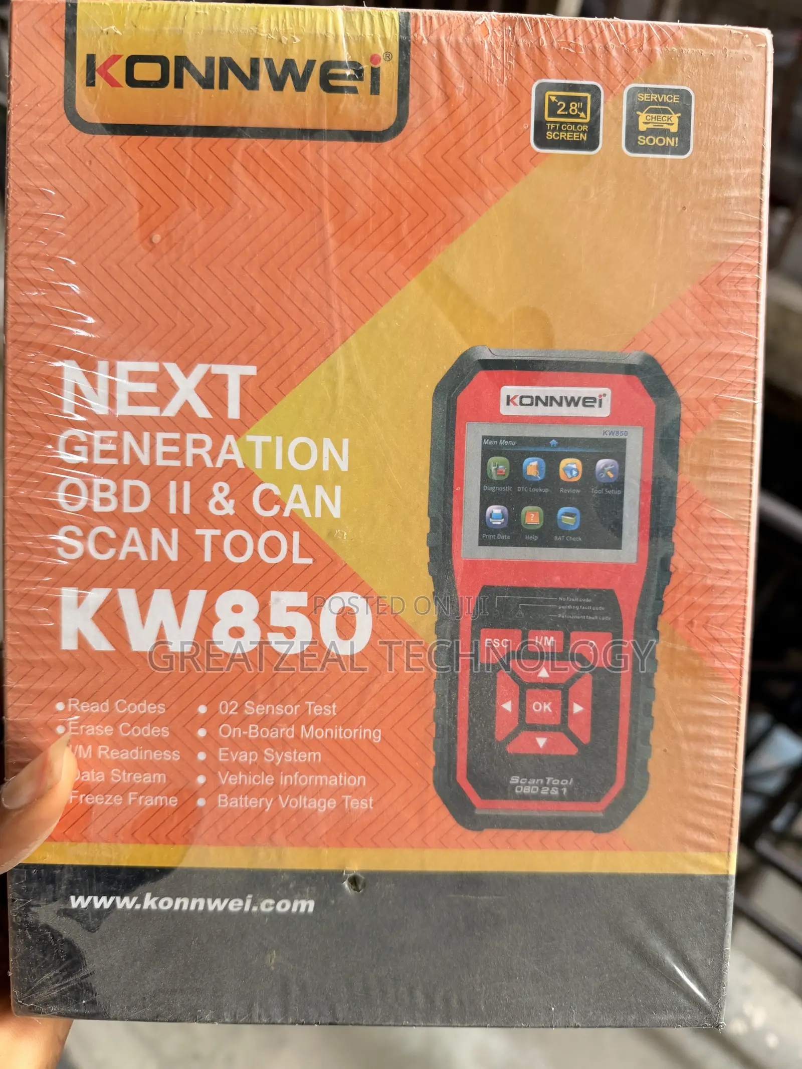 Next Generation Obd 1i Can Scan Tool Kw850
