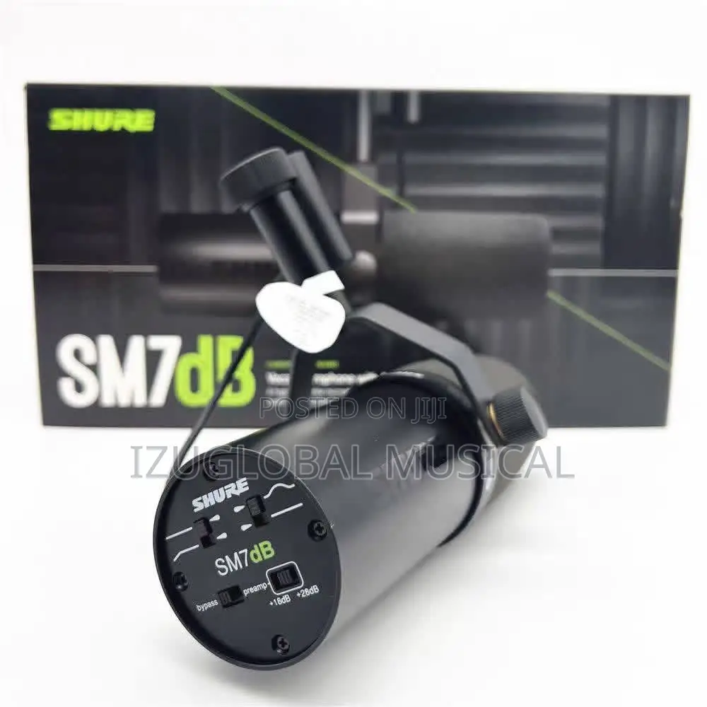 Shure Sm7db Dynamic Studio Microphone