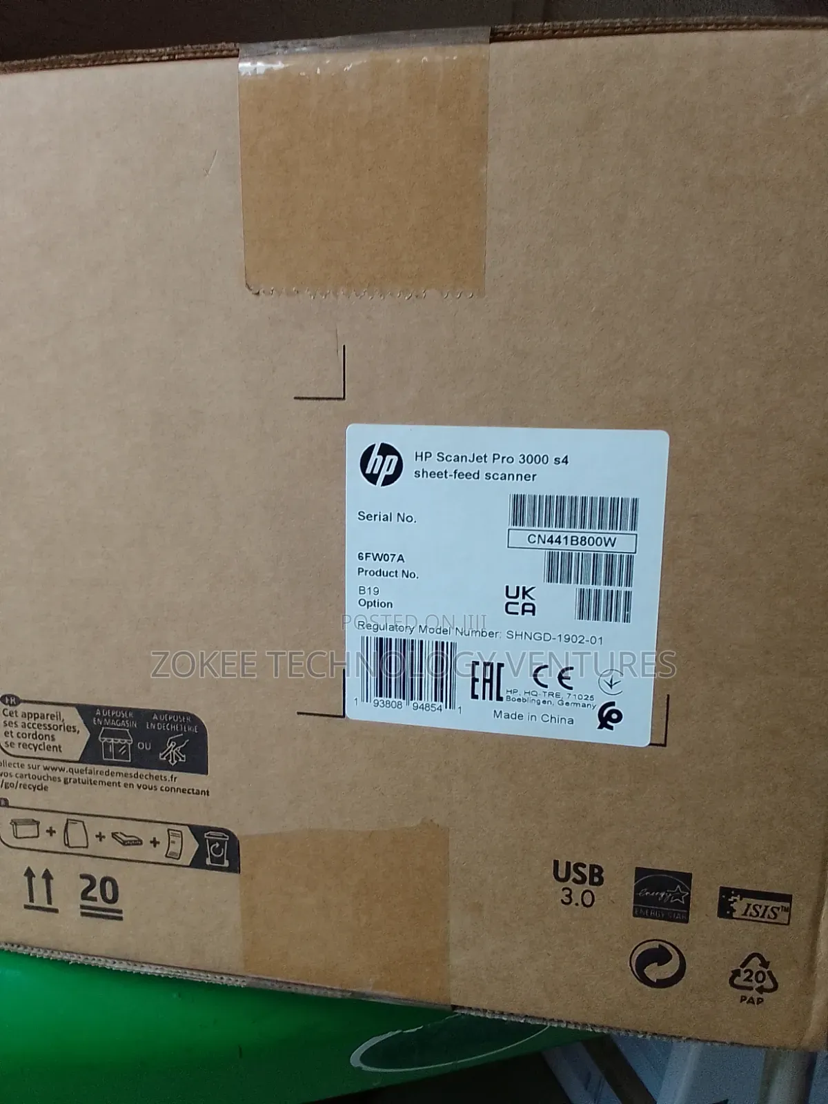 Hp Scanjet Pro 3000 S4
