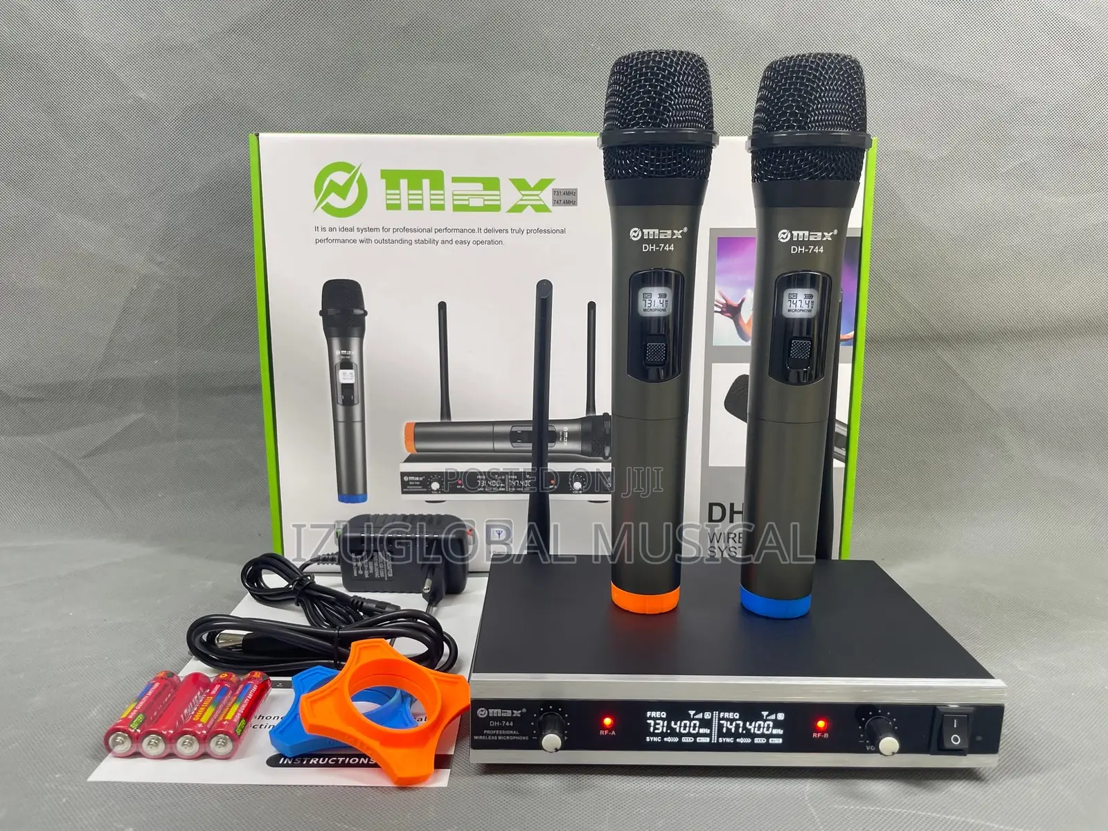 Omax Dh744 Wireless Microphone
