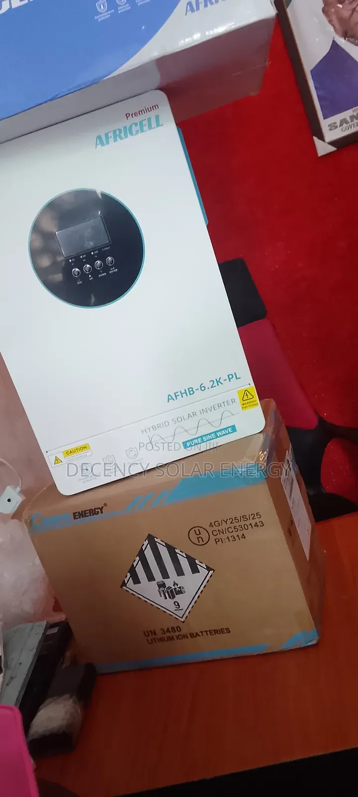 6.2kwh Africell Hybrid Inverter
