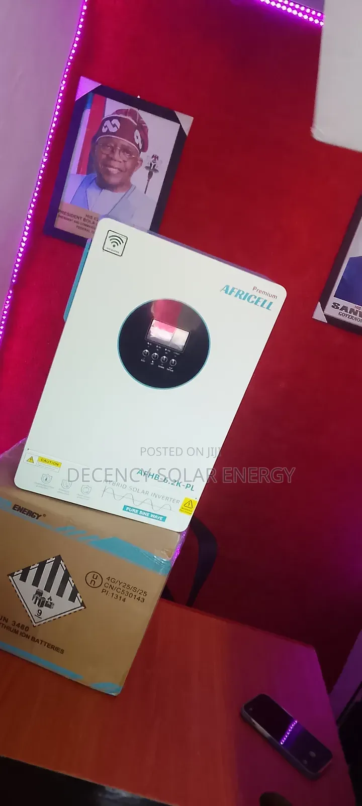 6.2kwh Africell Hybrid Inverter
