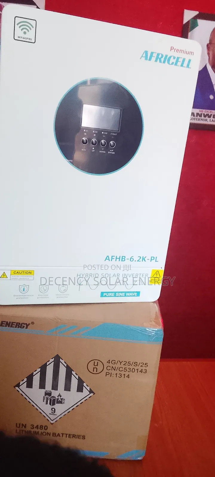 6.2kwh Africell Hybrid Inverter