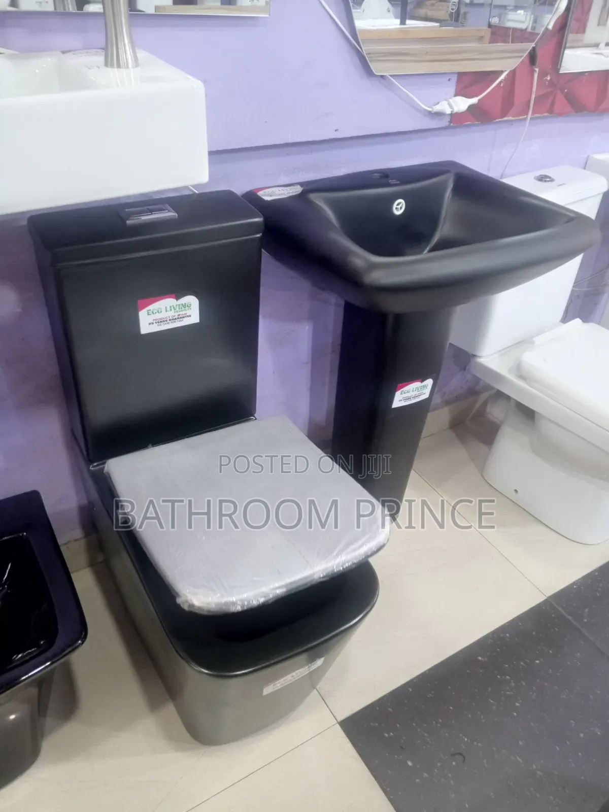 Matte Black Executive Water Closet (W.C)