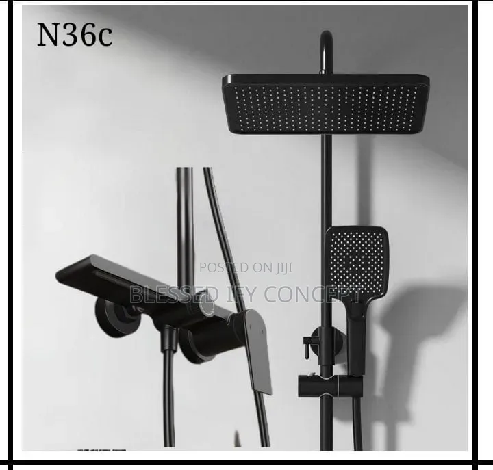 England Standard Shower Mixer, Black Color