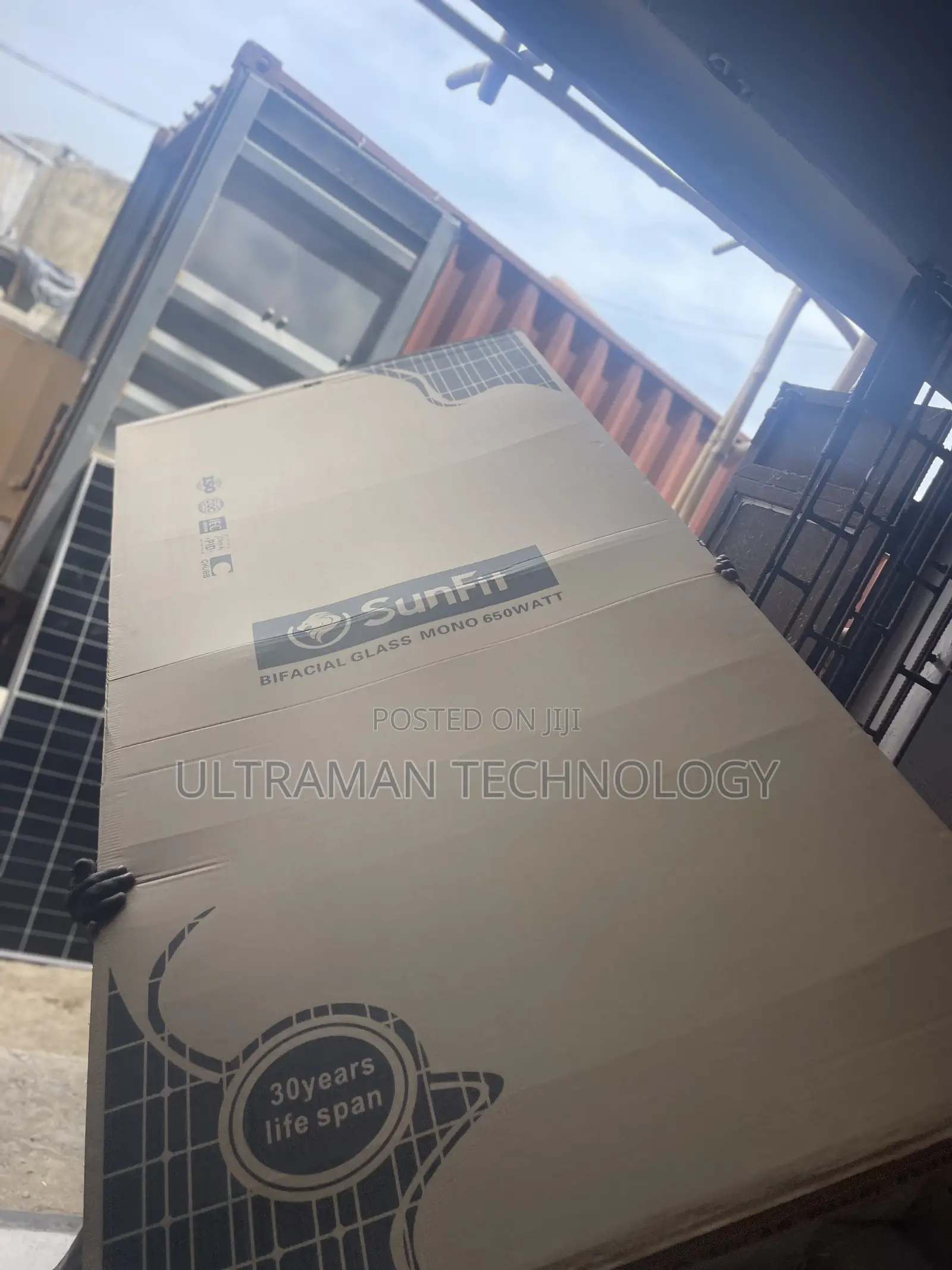 650w Bi Facial Monocrystaline Solar Panel