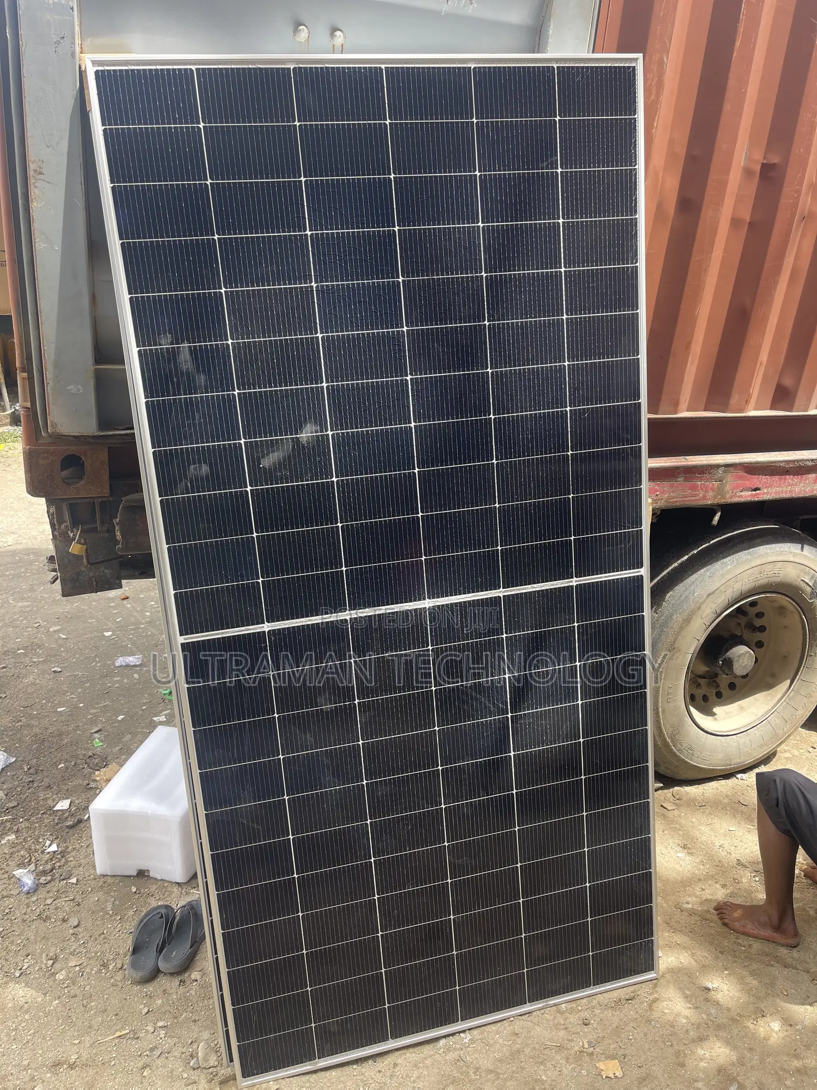 650w Bi Facial Monocrystaline Solar Panel