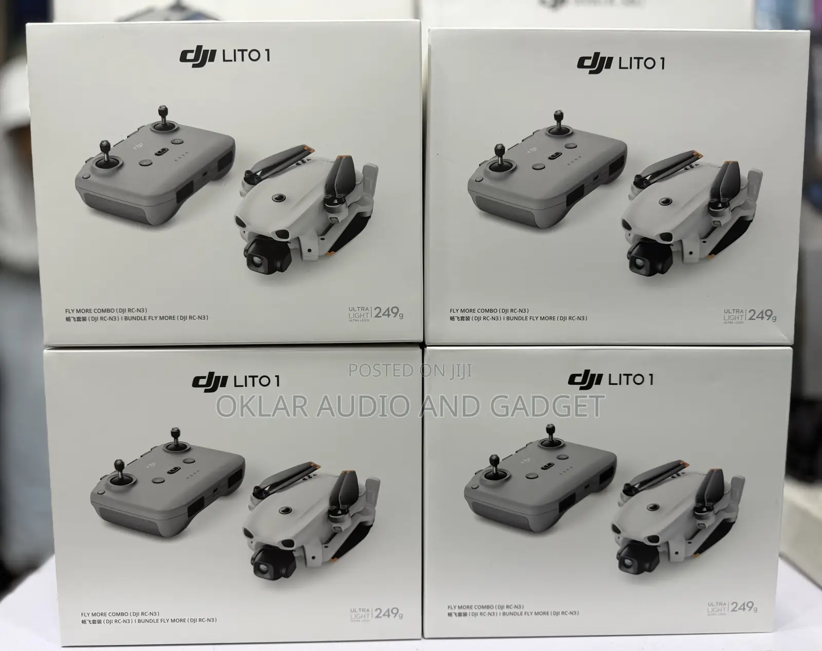 Dji Lito 1 Flymore Combo (3 Batteries) With Dji Rc-N3