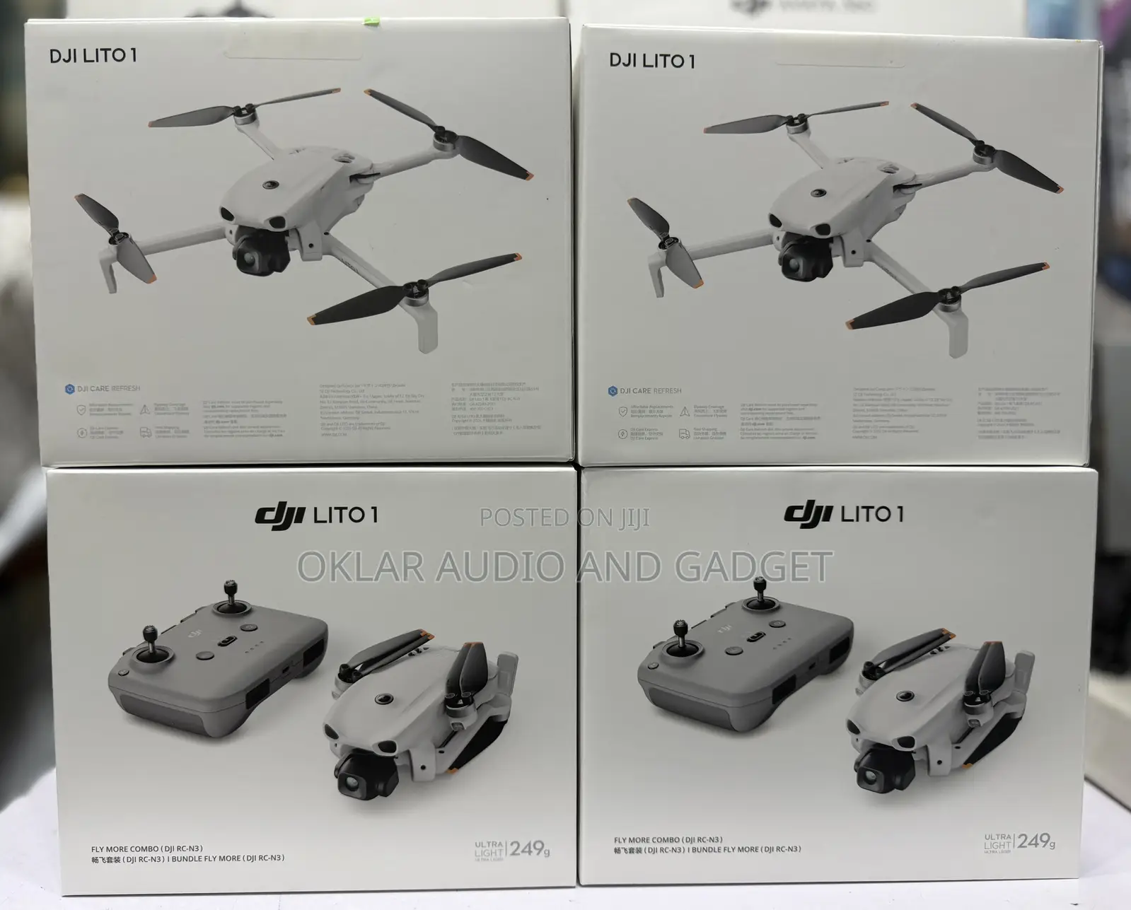 Dji Lito 1 Flymore Combo (3 Batteries) With Dji Rc-N3
