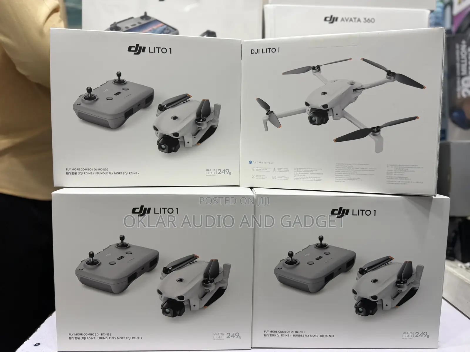 Dji Lito 1 Flymore Combo (3 Batteries) With Dji Rc-N3