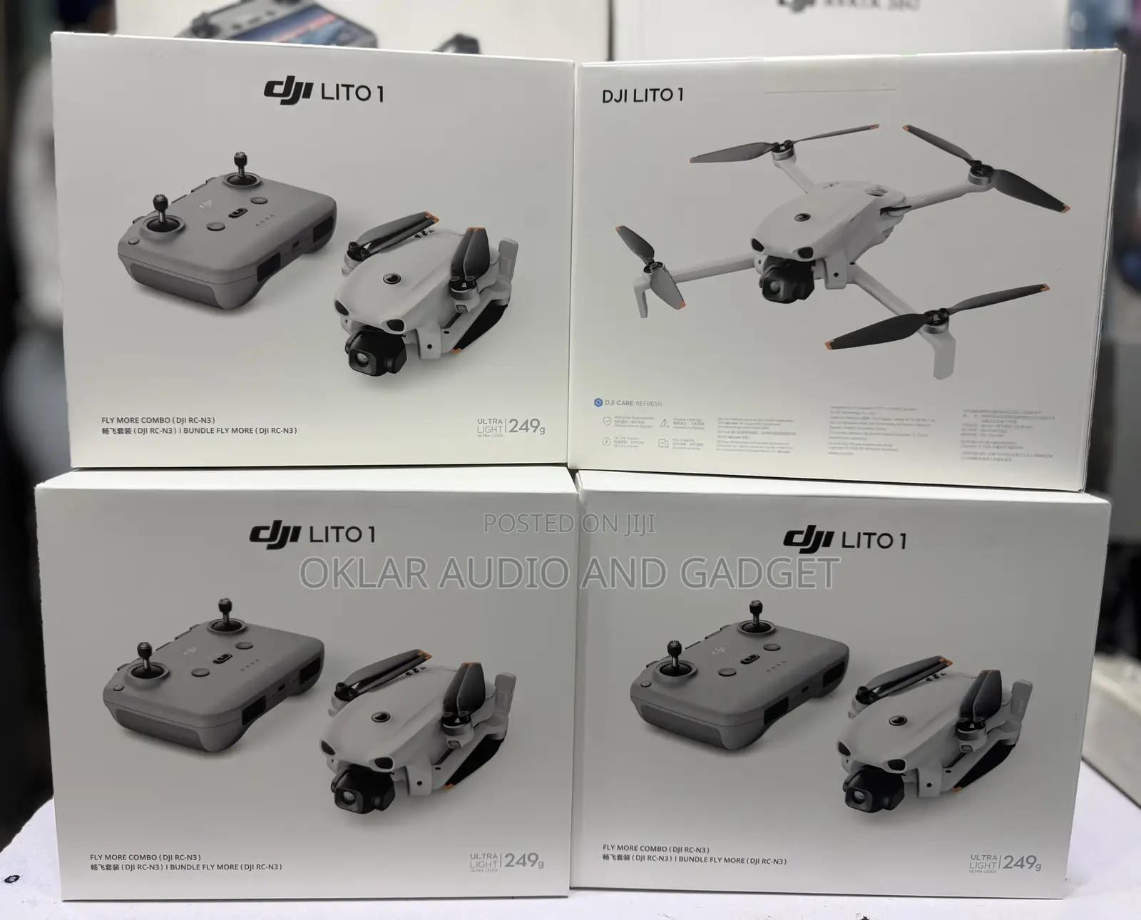 Dji Lito 1 Flymore Combo (3 Batteries) With Dji Rc-N3
