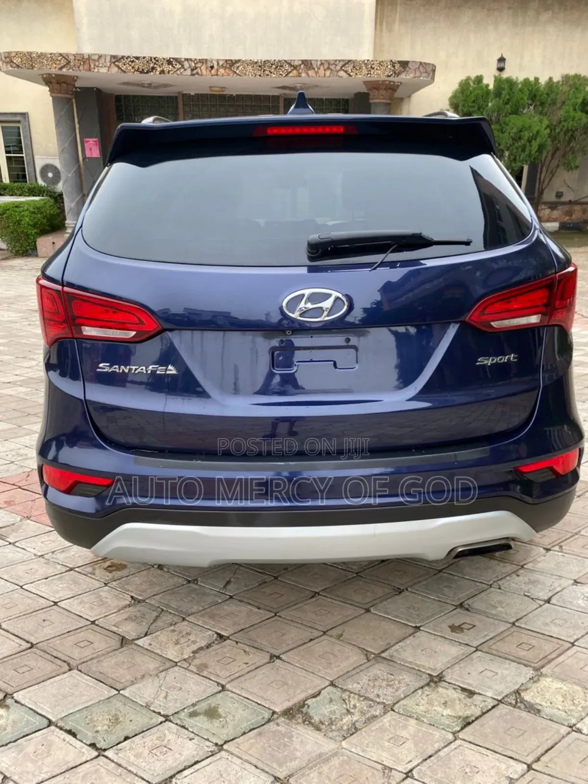 Hyundai Santa Fe SE AWD 2017 Blue