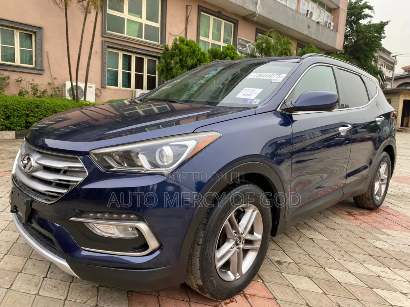 Hyundai Santa Fe SE AWD 2017 Blue