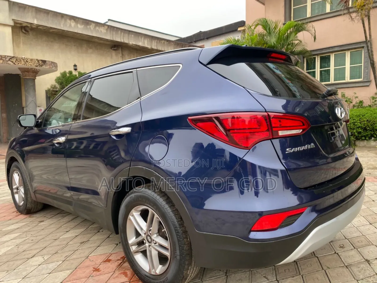 Hyundai Santa Fe SE AWD 2017 Blue