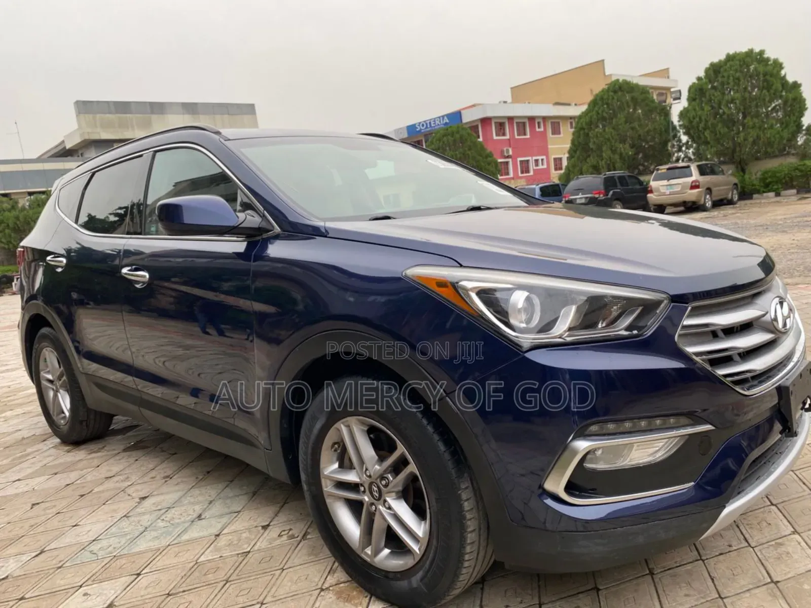 Hyundai Santa Fe SE AWD 2017 Blue