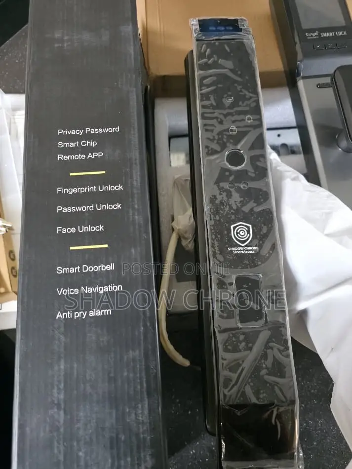 Modern Biometric Smart Lock With Fingerprint Sensor