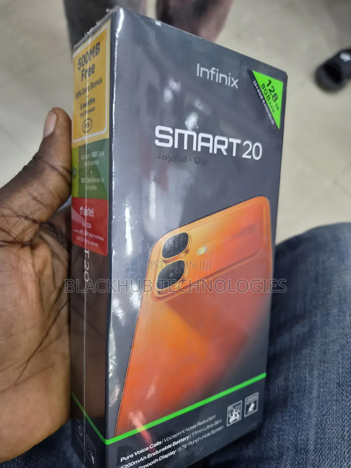 New Infinix Smart 20 128 GB Orange