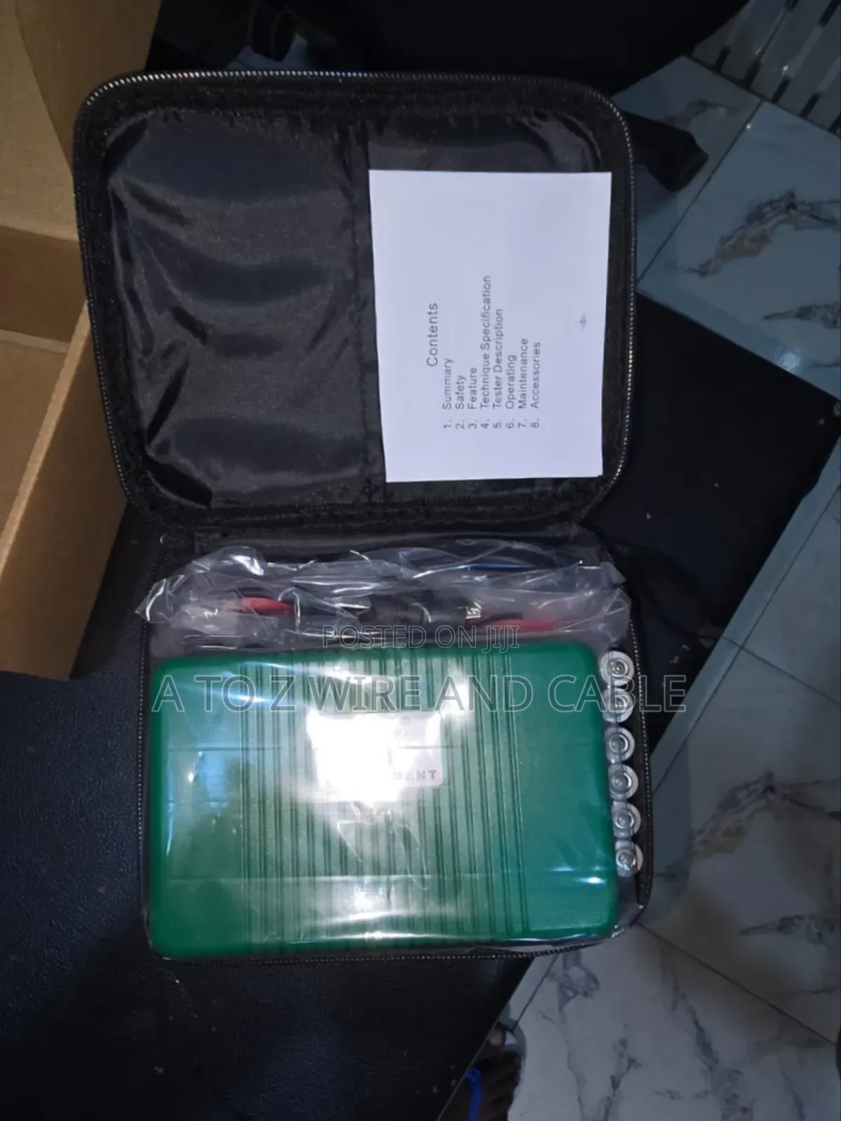 Duyi Mega Digital Earth Tester, Professional Ground Resistance Meter