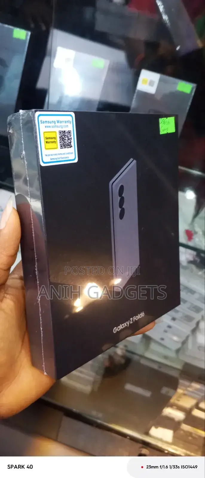 New Samsung Galaxy Z Fold6 256 GB Gray